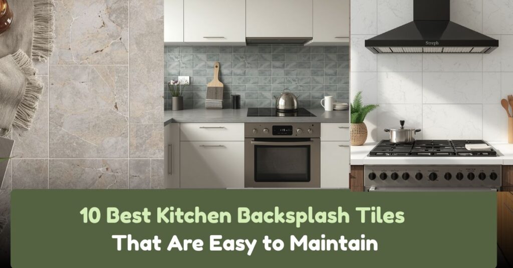 10 Best Kitchen Backsplash Tiles That Are Easy to Maintain