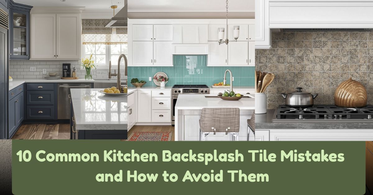 10 Common Kitchen Backsplash Tile Mistakes