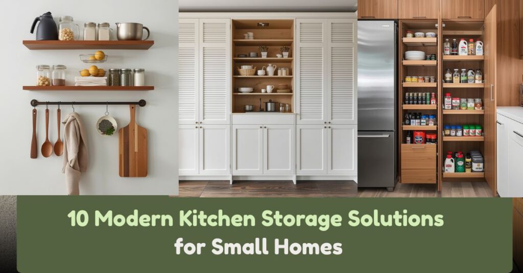 10 Modern Kitchen Storage Solutions for Small Homes