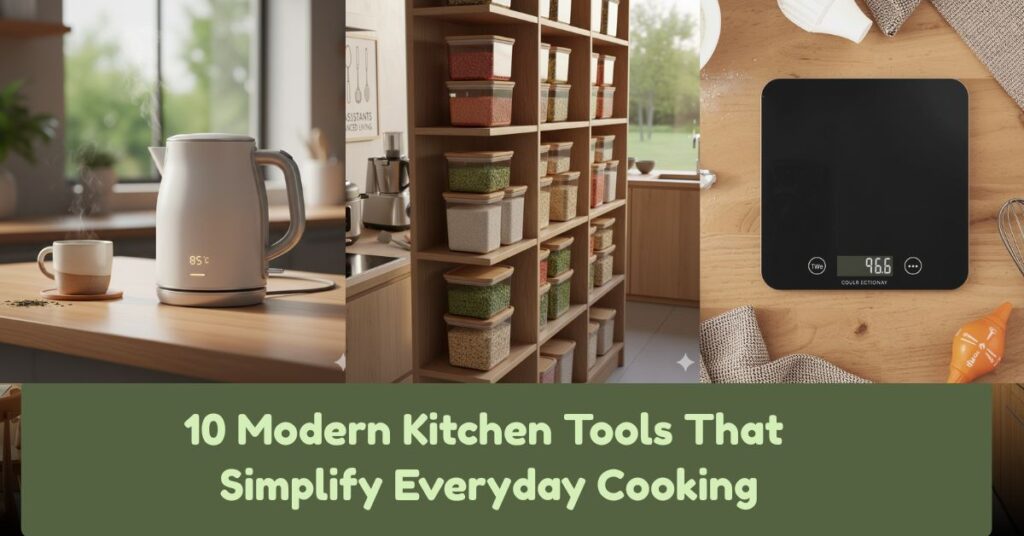10 Modern Kitchen Tools That Simplify Everyday Cooking