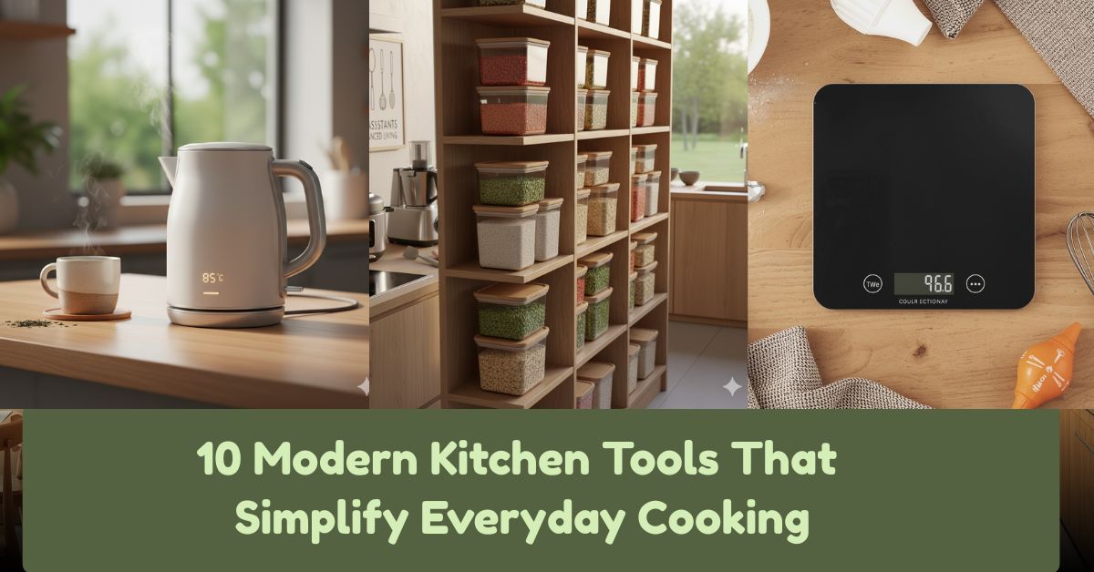 10 Modern Kitchen Tools That Simplify Everyday Cooking