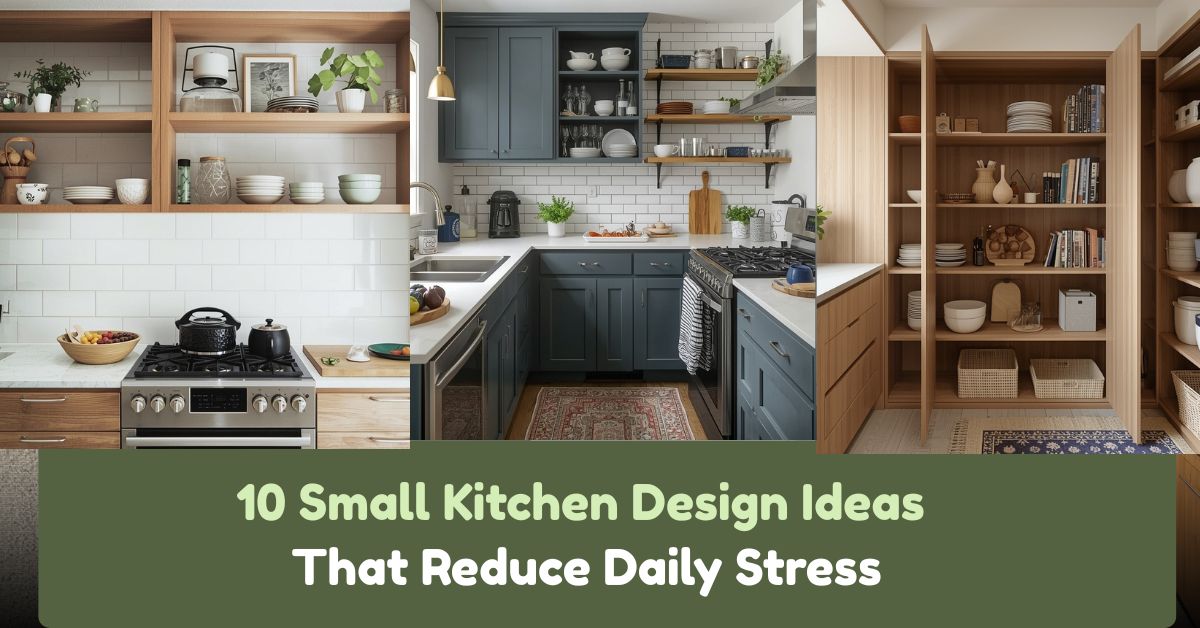 10 Small Kitchen Design Ideas That Reduce Daily Stress