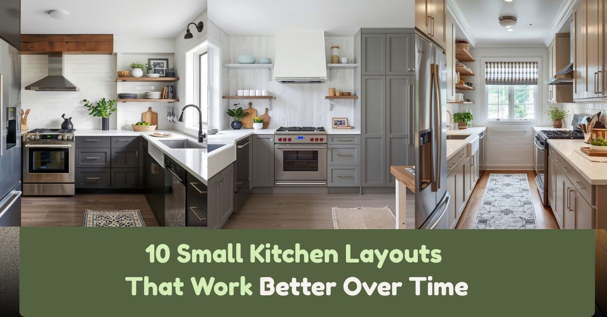 10 Small Kitchen Layouts That Work Better Over Time