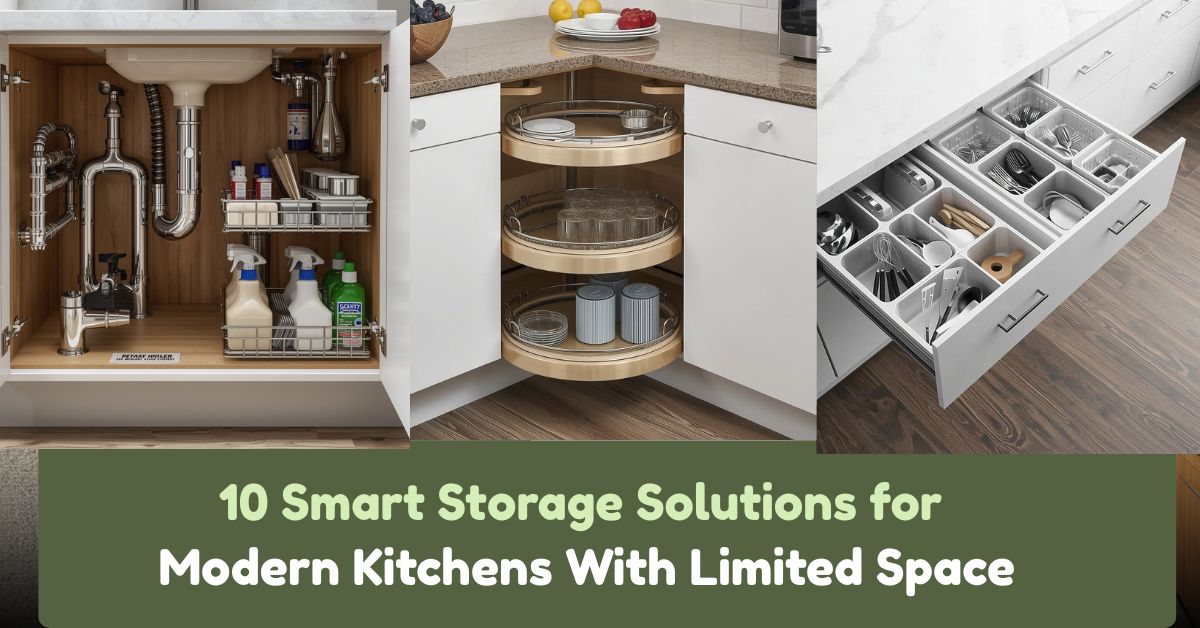 10 Smart Storage Solutions for Modern Kitchens With Limited Space