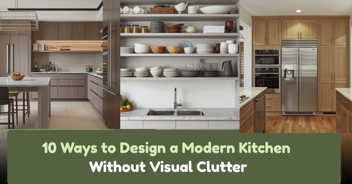 10 Ways to Design a Modern Kitchen Without Visual Clutter