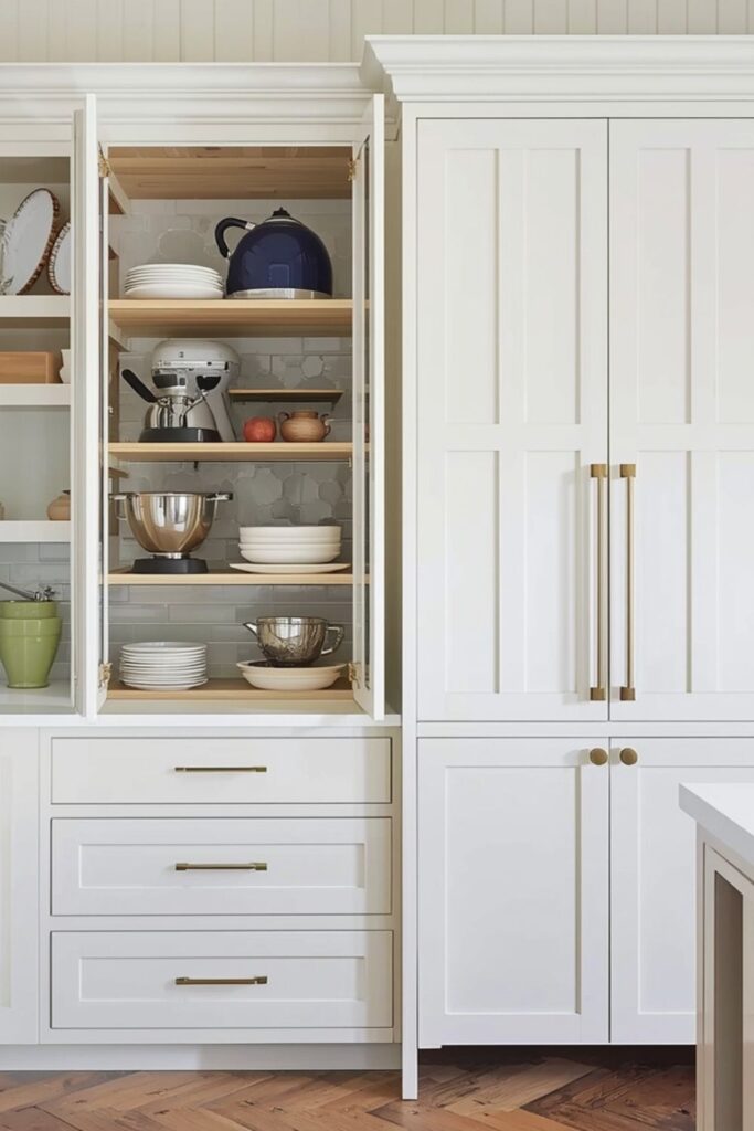 Vertical Storage That Uses Wall Space Gently