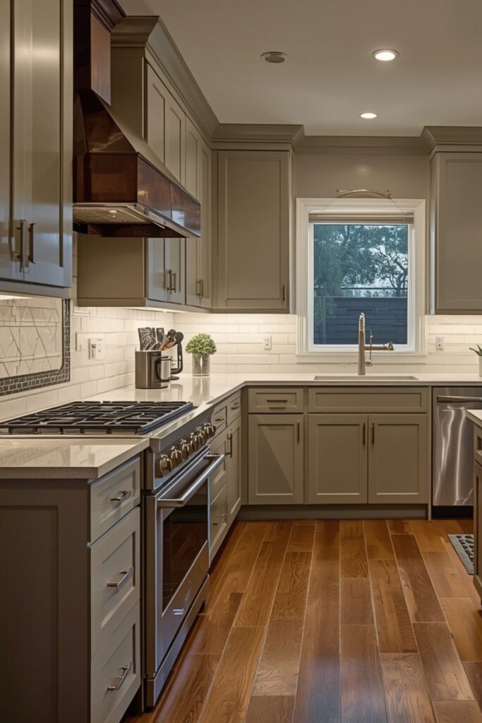 Create a Sense of Continuity With the Hall or Living Area