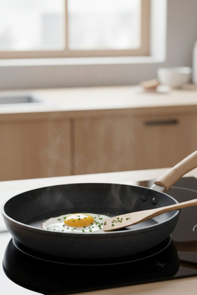 Non-Stick Pans Designed for Low-Oil Cooking