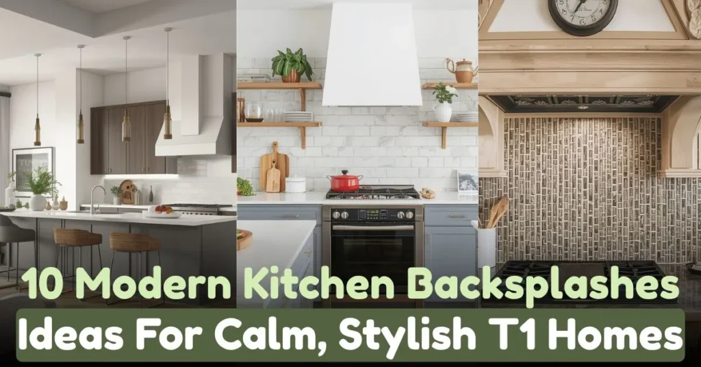 10 Modern Kitchen Backsplash Ideas