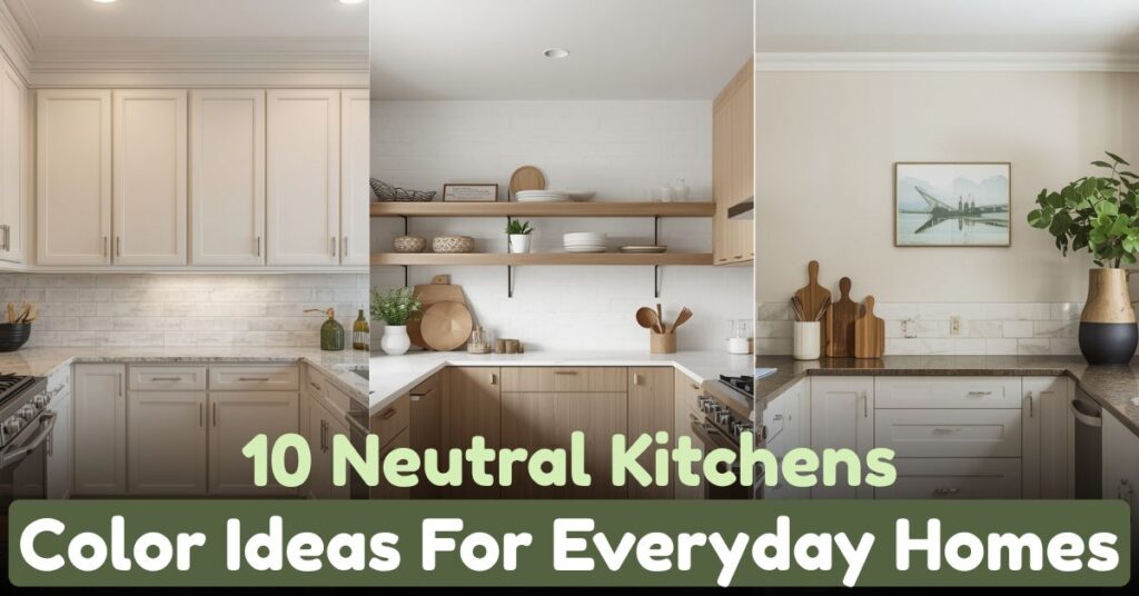 10 Neutral Kitchen Color Ideas