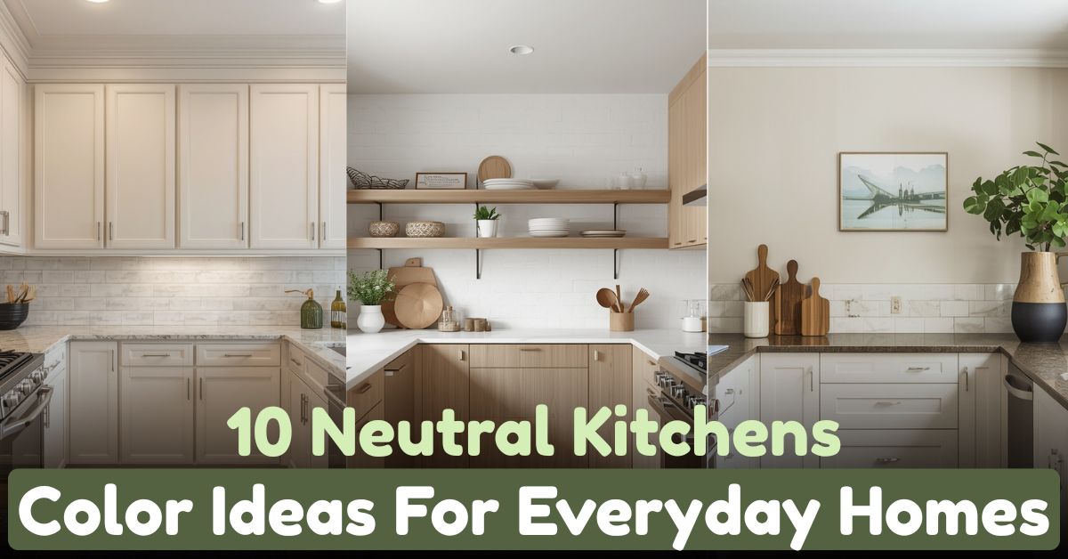 10 Neutral Kitchen Color Ideas