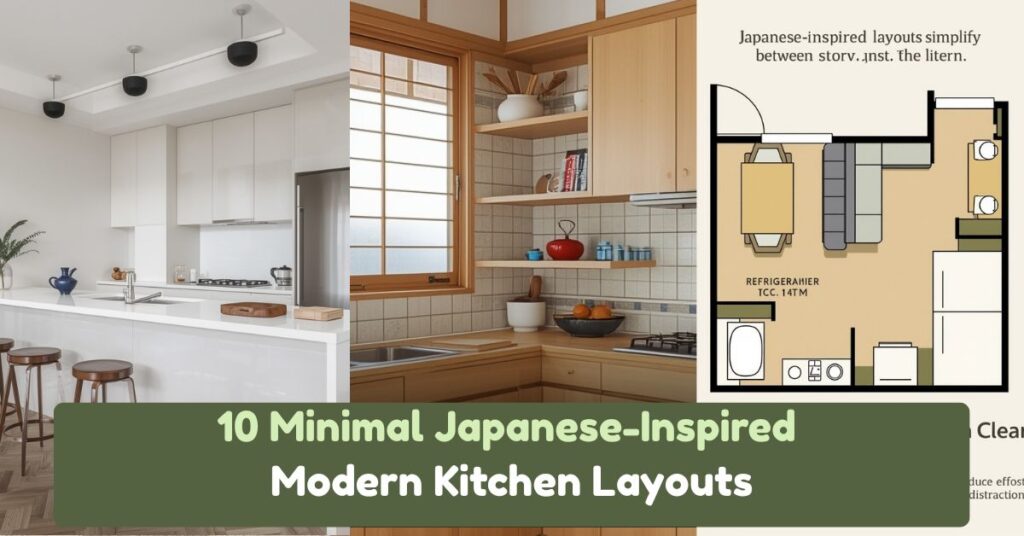 10 Minimal Japanese-Inspired Modern Kitchen Layouts