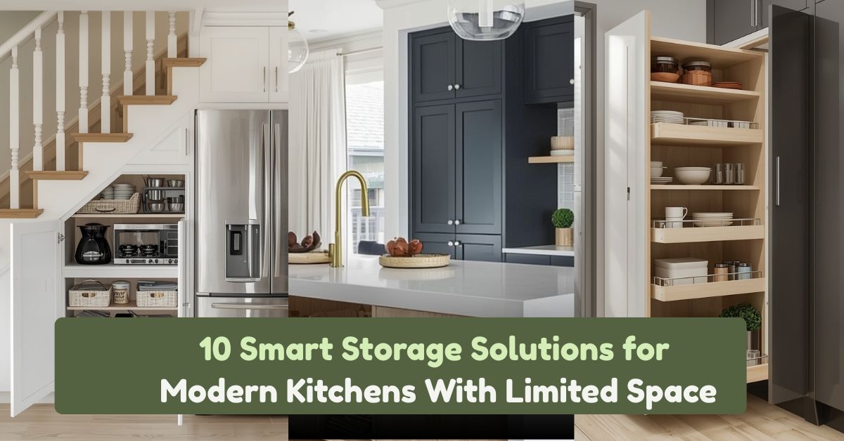 10 Smart Storage Solutions for Modern Kitchens With Limited Space