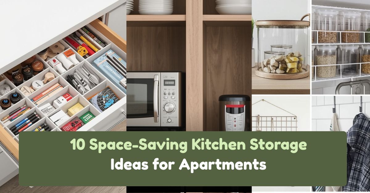 10 Space-Saving Kitchen Storage Ideas for Apartments