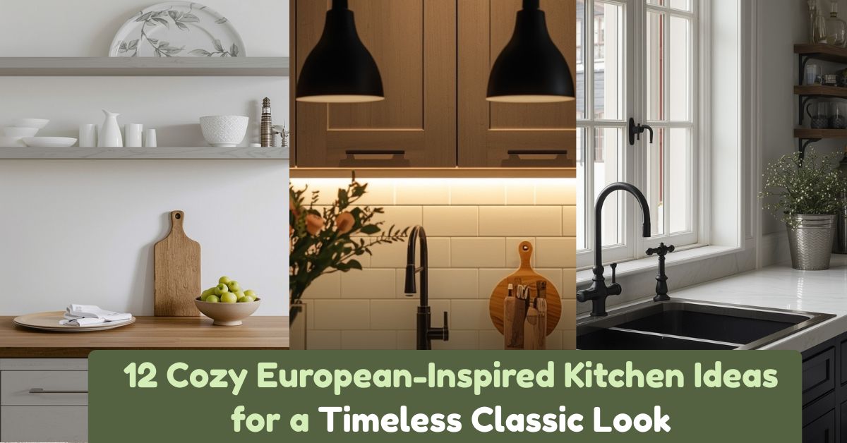 12 Cozy European-Inspired Kitchen Ideas for a Timeless Classic Look
