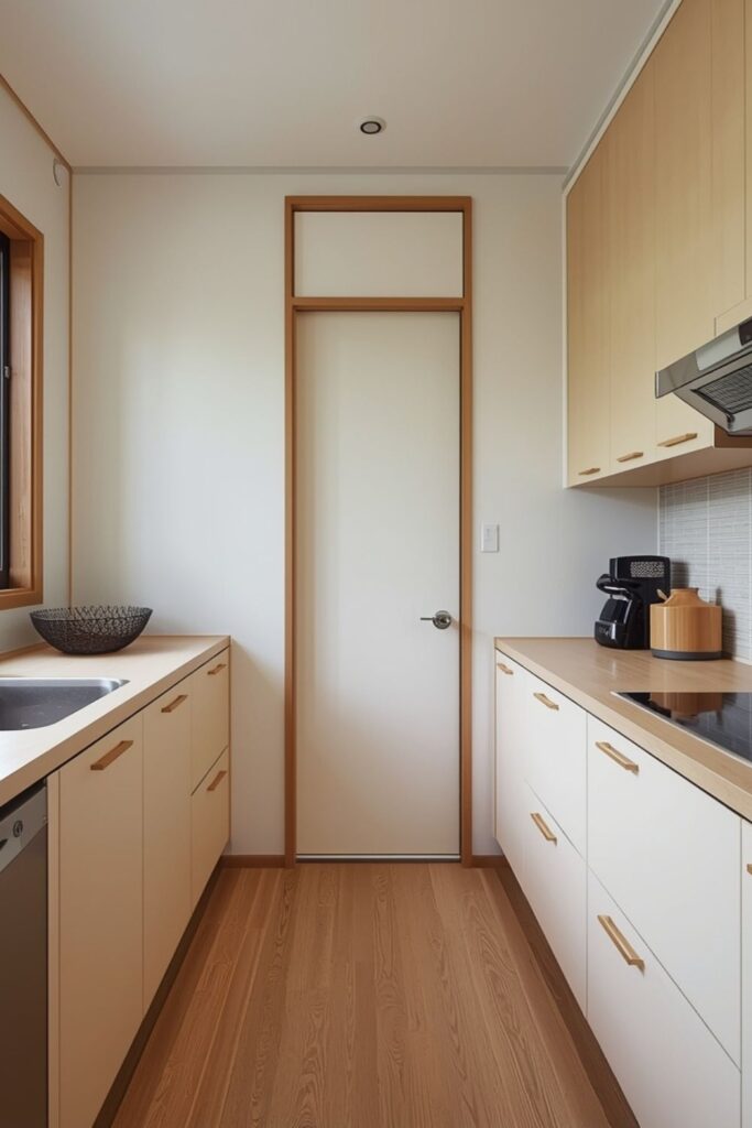 Galley Layout with Balanced Symmetry