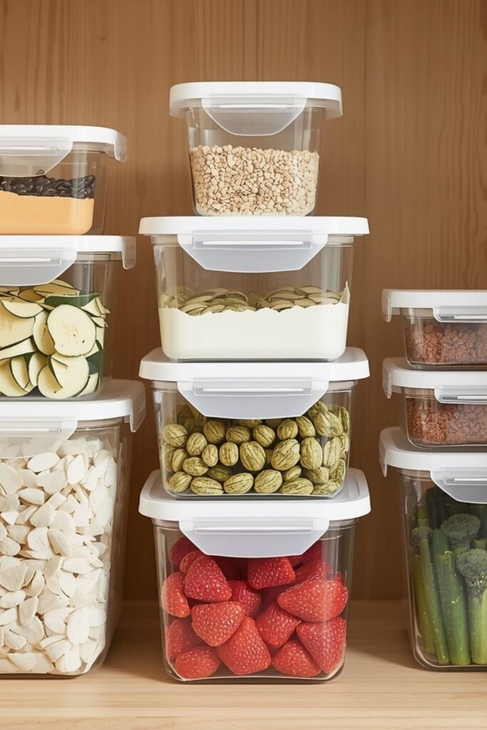 Stackable Food Storage Containers