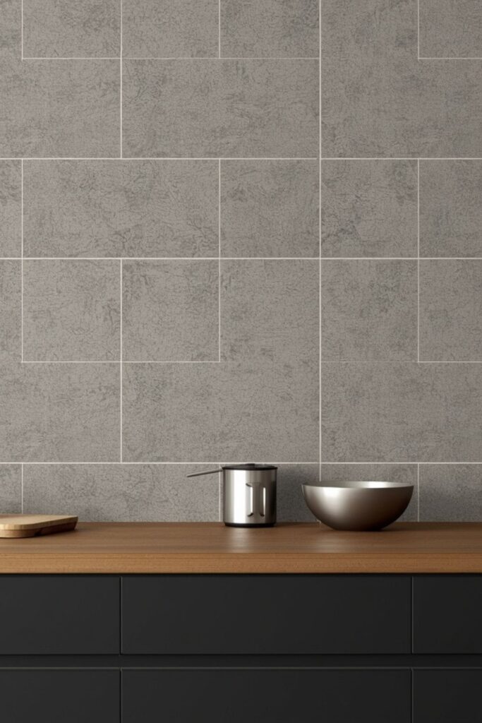 Concrete-Inspired Minimalist Wallpaper