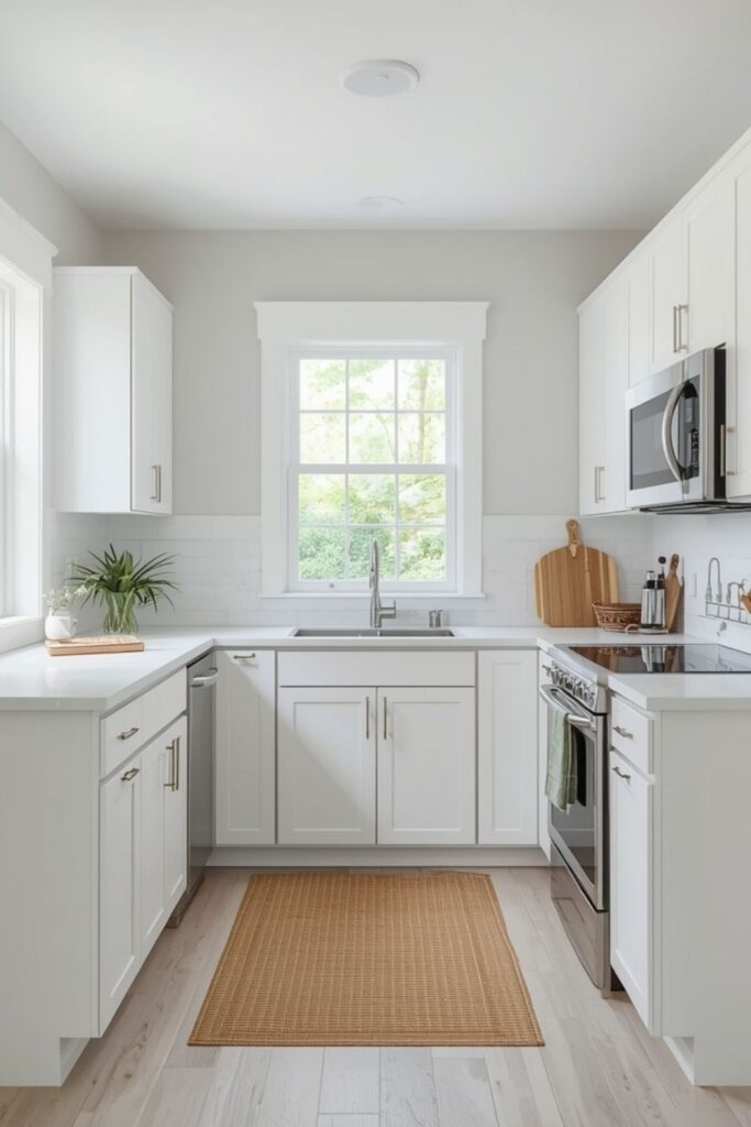 Small U-Shaped Kitchen Layout