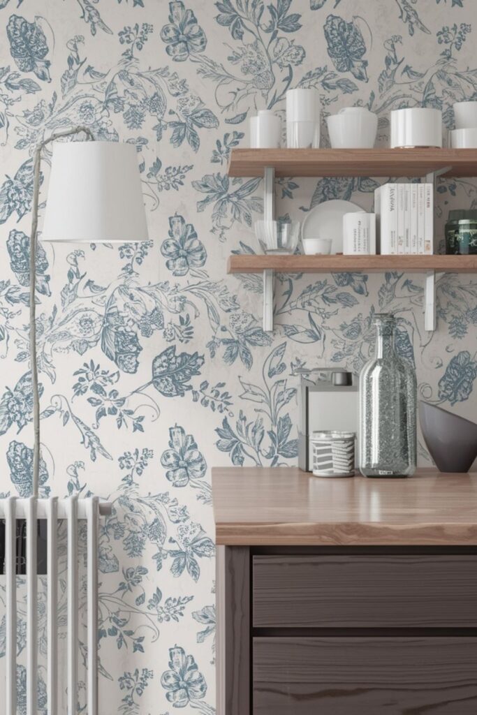 Best Areas to Use Kitchen Wallpaper