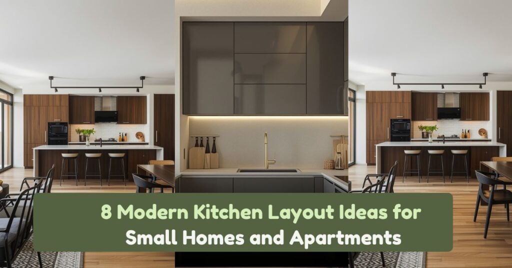8 Modern Kitchen Layout Ideas for Small Homes and Apartments