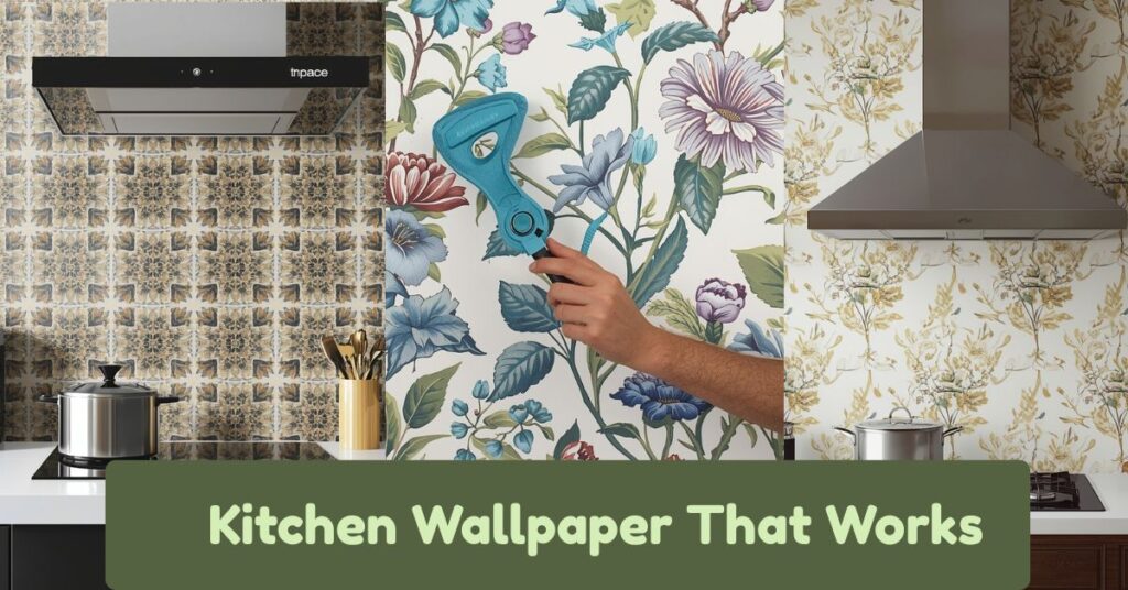 Kitchen Wallpaper That Works 8 Practical Guide to Heat & Grease Resistance