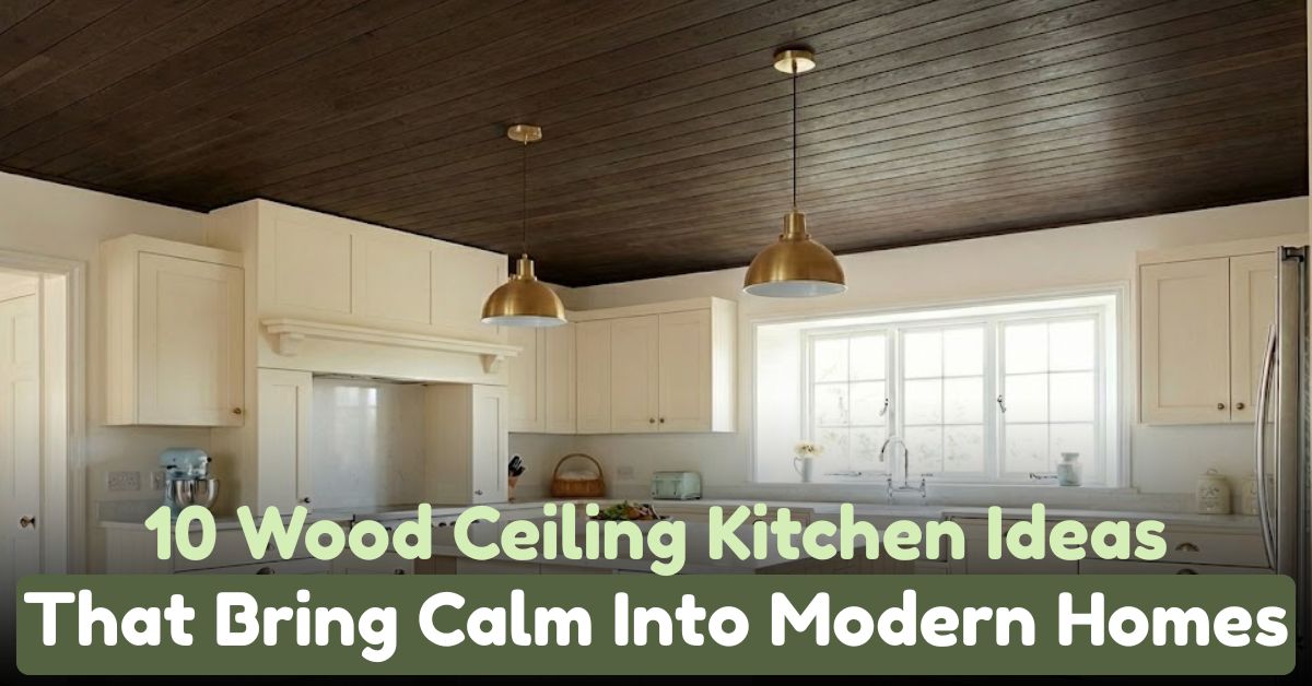 Wood Ceiling Kitchen Ideas