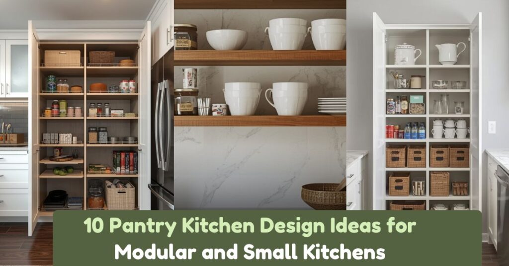 10 Pantry Kitchen Design Ideas for Modular and Small Kitchens