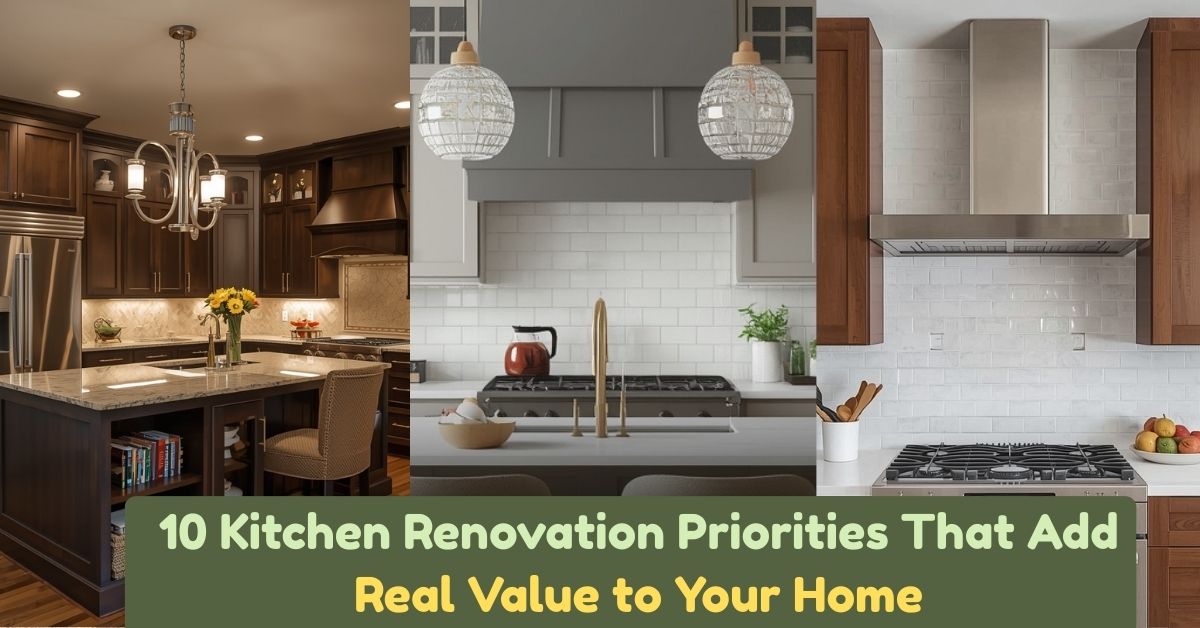 10 Kitchen Renovation Priorities That Add Real Value to Your Home