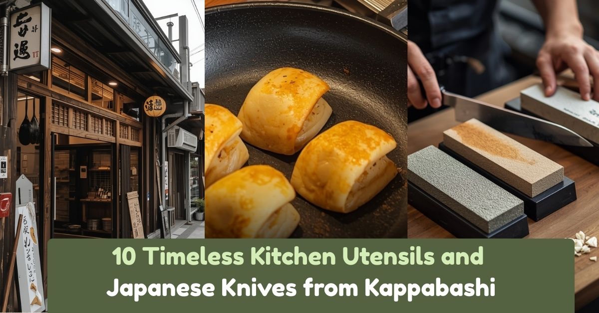 10 Timeless Kitchen Utensils and Japanese Knives from Kappabashi