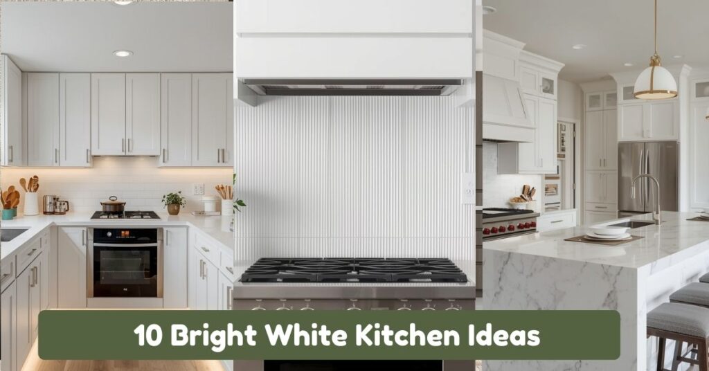 10 Bright White Kitchen Ideas That Make Small Spaces Look Bigger