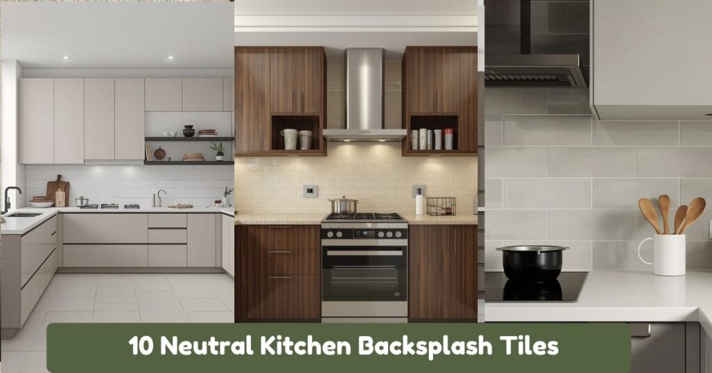 10 Neutral Kitchen Backsplash Tiles That Work With Any Style