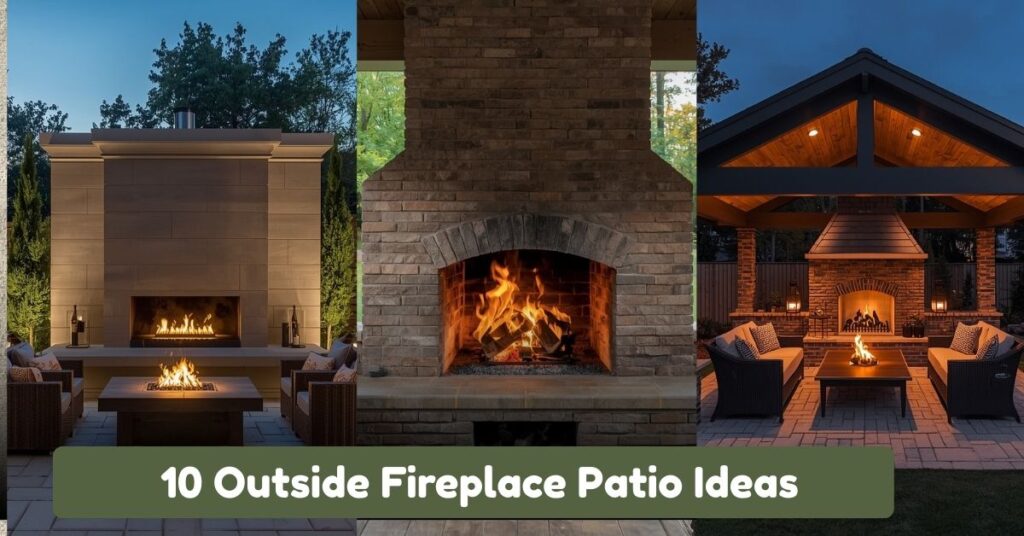 10 Outside Fireplace Patio Ideas That Transform Your Backyard