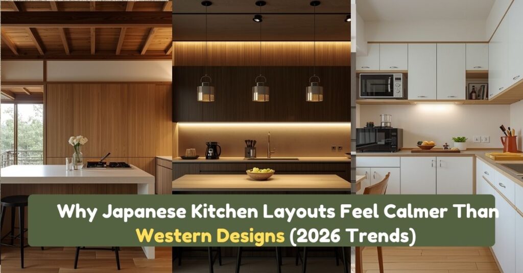 10 Reasons Why Japanese Kitchen Layouts Feel Calmer Than Western Designs (2026 Trends)